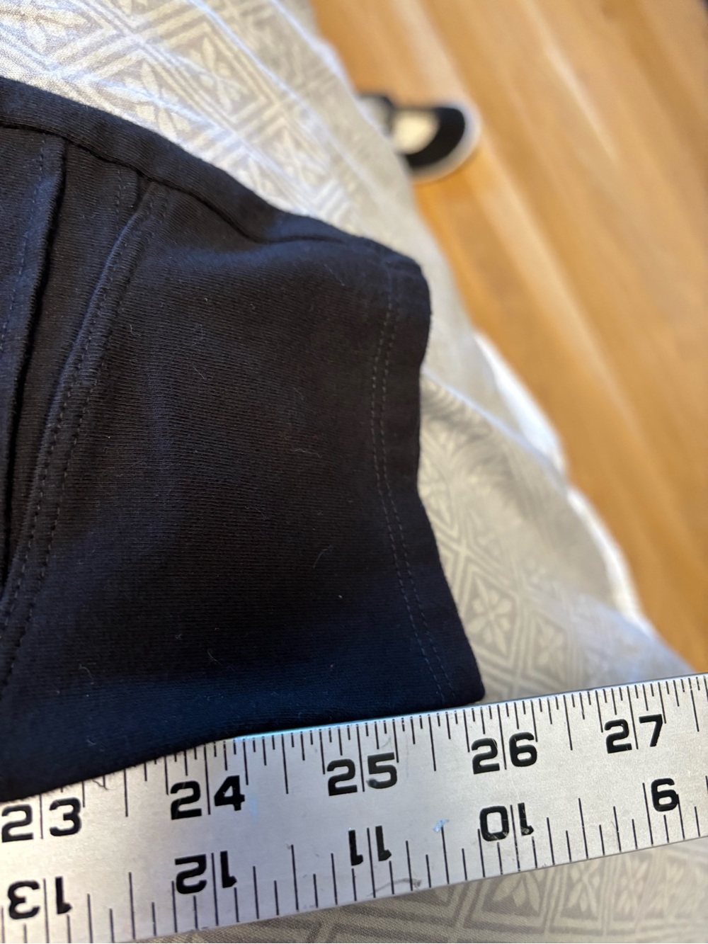 Torrid size 2 moto style leggings black no pockets. - Picture 5 of 8